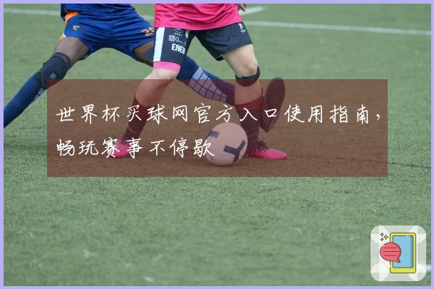世界杯买球网官方入口使用指南,畅玩赛事不停歇