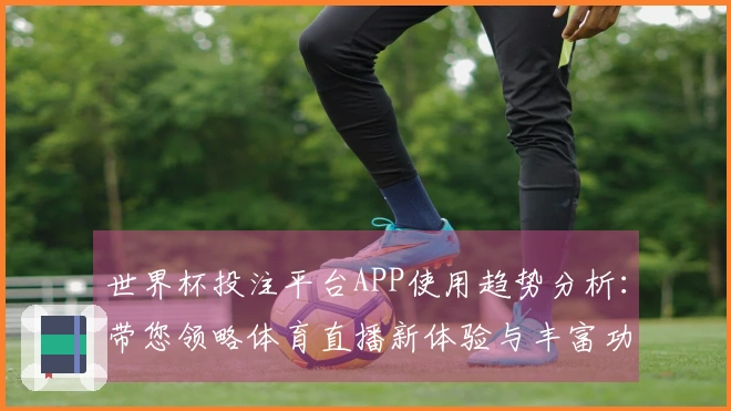 世界杯投注平台APP使用趋势分析：带您领略体育直播新体验与丰富功能